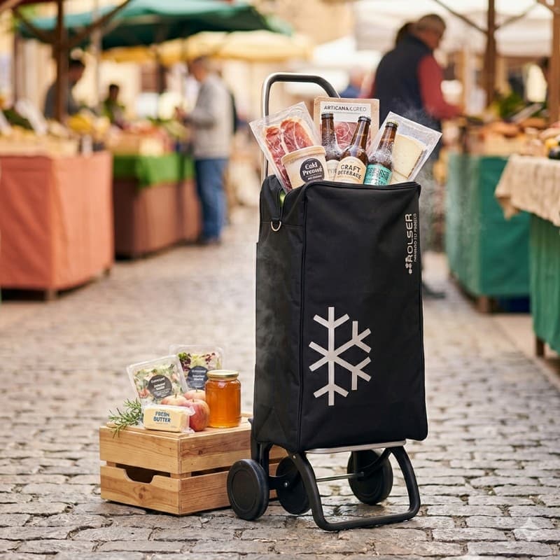 Carro de Compras Rolser Igloo Termo MF | 4 Ruedas | 40 L