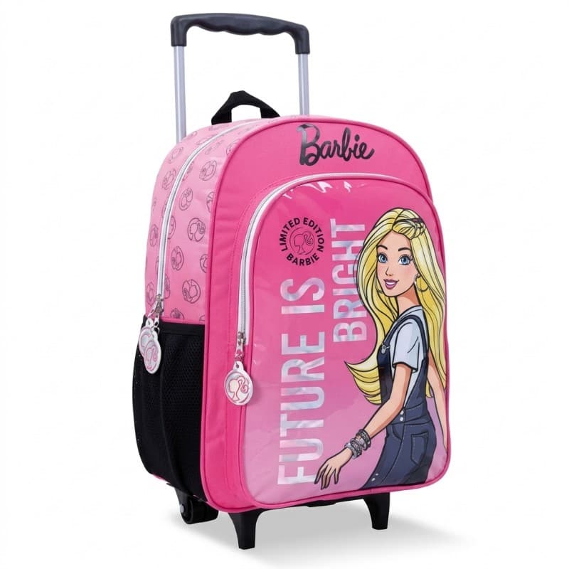 Mochila con Carro Barbie "Future Is Bright" | 16" | Wabro