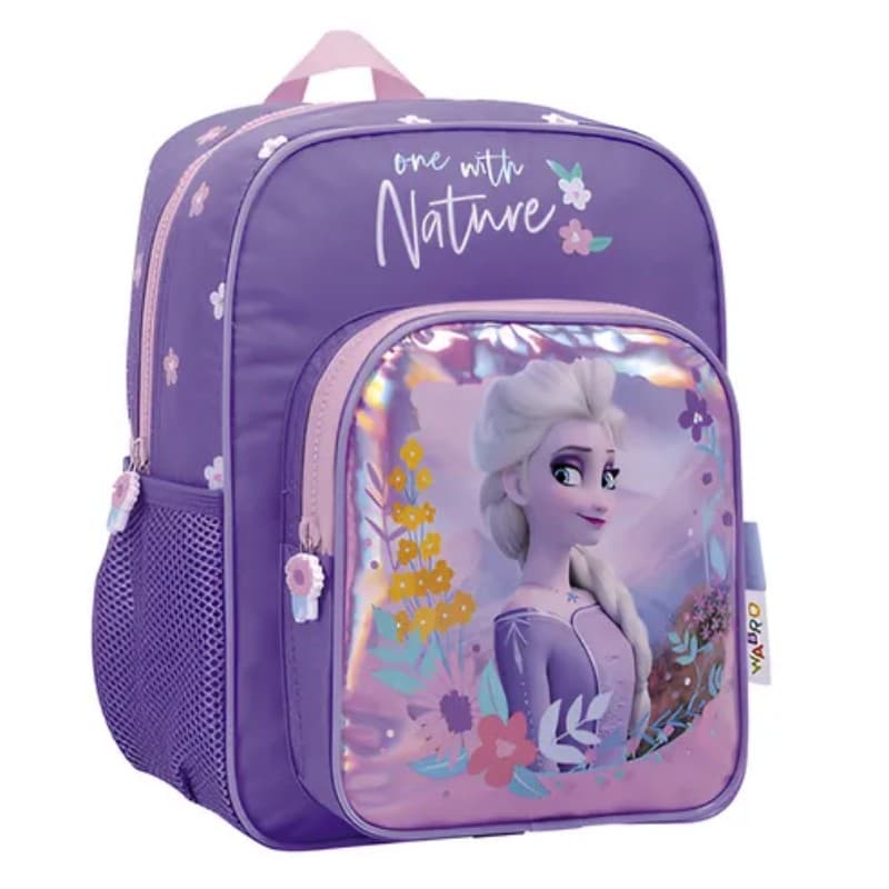 Mochila de Espalda Frozen "One With Nature" | 12" | Lila - Wabro