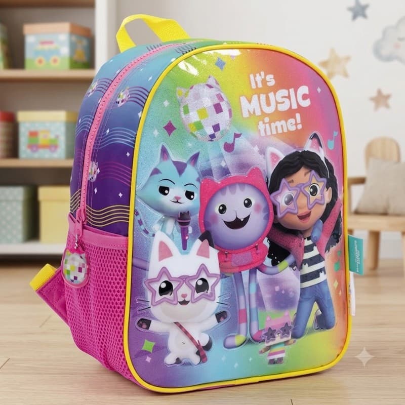 Mochila de Espalda Gabby's Dollhouse "Dream" | 12" | Violeta - Wabro