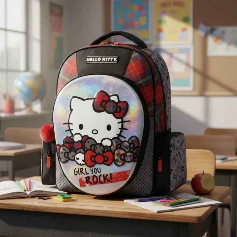Mochila de Espalda Hello Kitty | 14" | Wabro
