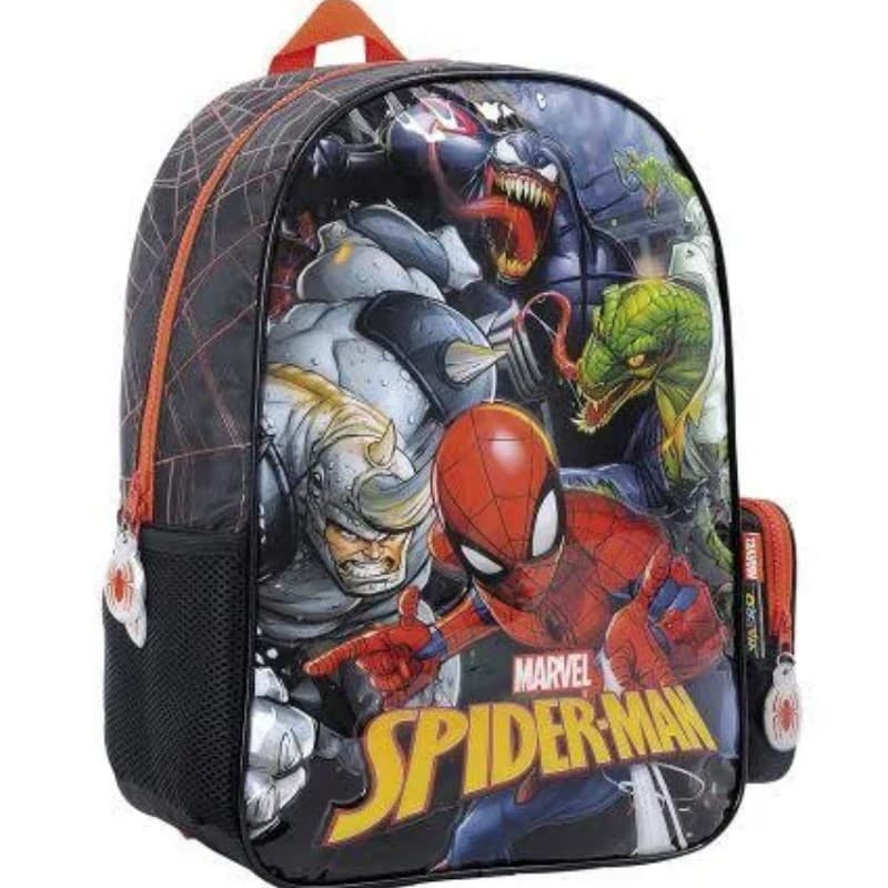 Mochila de Espalda Spider-Man | 16" | Negro - Wabro