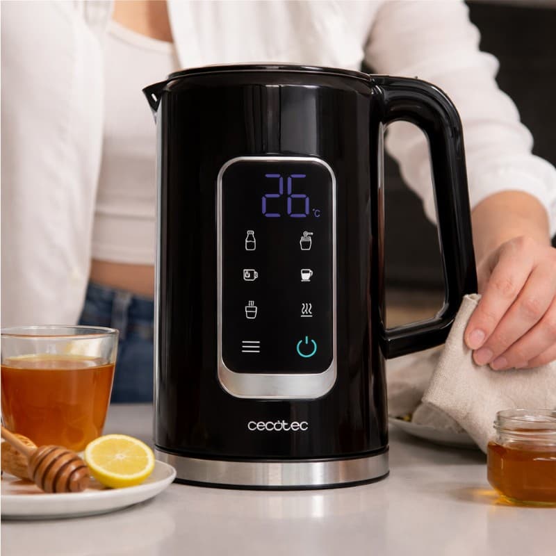 Pava Eléctrica Cecotec Thermosense 500 Touch | 1.7 L | 2200 W