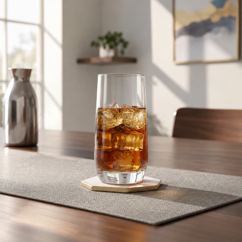 Set x6 Vasos de Trago Largo Delisoga 560 ml de Vidrio