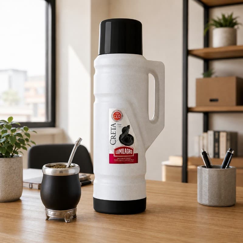 Termo Lumilagro Creta 1L Gris